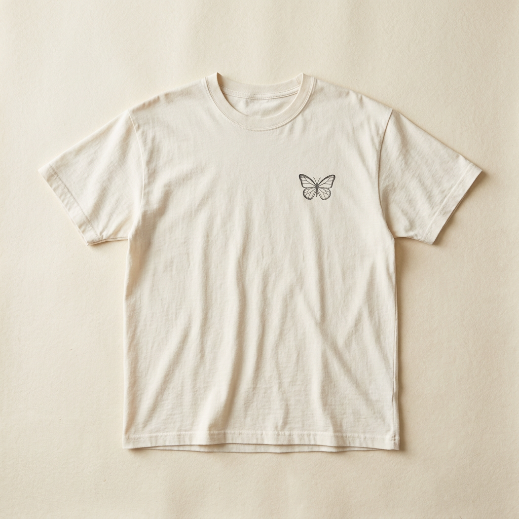 KADJIADJI Butterfly Tee, front